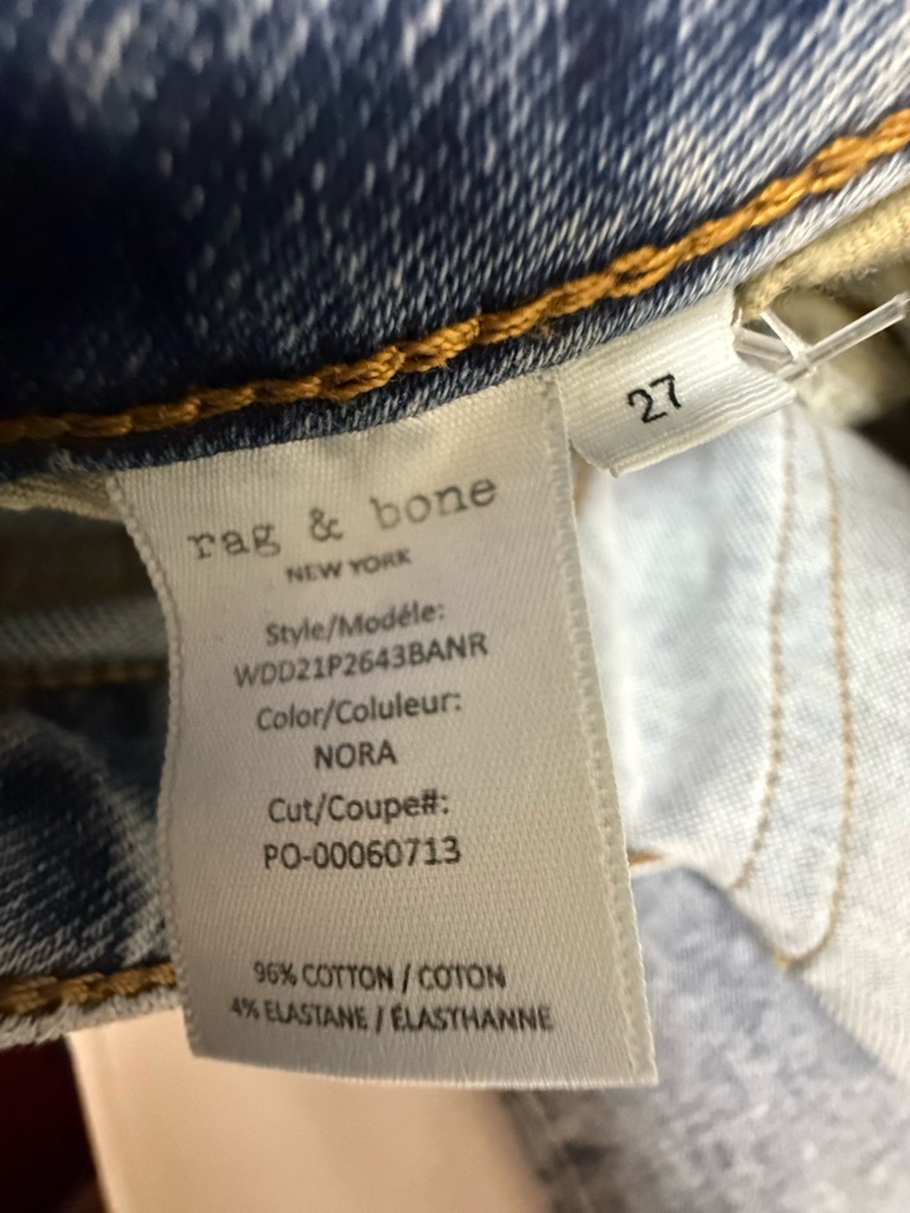 🔵rag & bone Dre Low Rise Boyfriend Jeans 🔵 - Picture 7 of 12